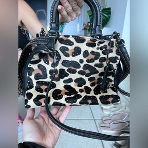 Coach animal print bag.  Used.  Like new
